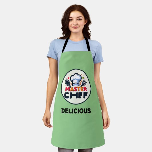 Tablier Apron MasterChef délicieux (Porté)