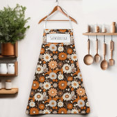 Tablier Apron moderne moderne du milieu du siècle rétro No