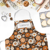 Tablier Apron moderne moderne du milieu du siècle rétro No