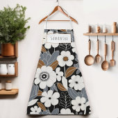 Tablier Apron moderne moderne du milieu du siècle rétro No