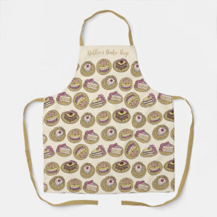 Tablier Apron Motif Baker Cake