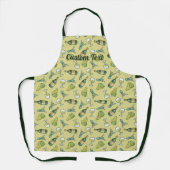 Tablier Apron Motif blanc (Recto)