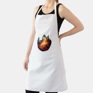 Tablier Apron - Oeuvres d'art Flames