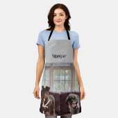 TABLIER APRON PHOTO PERSONNALISÉE (Porté)