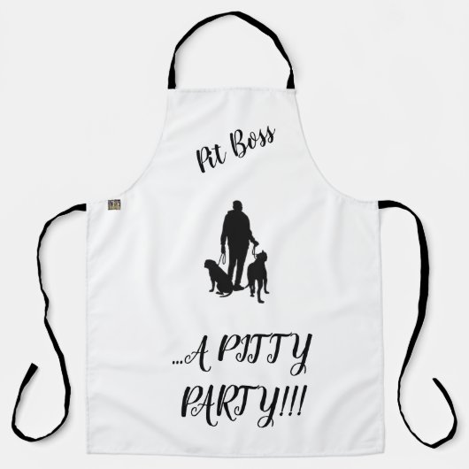 Tablier Apron Pitbull "Pit Boss" (Recto)