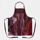 Tablier apron professionnel de beauté agone (Recto)