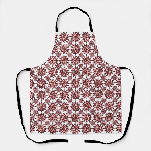 Tablier Apron Red Starburst (Recto)