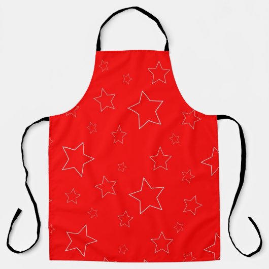 Tablier Apron Red Stars (Recto)