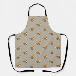 Tablier Apron renard rouge