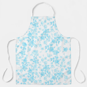 Tablier Apron Saint Colette Juin Roses capri blue