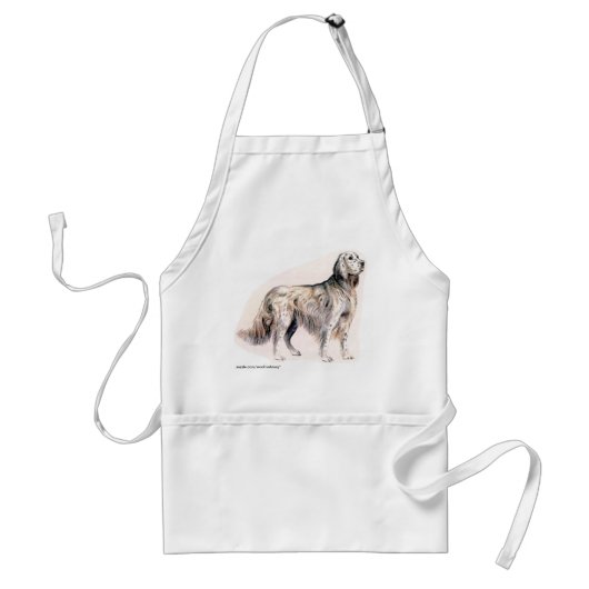 Tablier Apron : Setter anglais (Devant)
