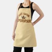 Tablier Apron Shhh Show Supervisor Funny Cooking  (Insitu)
