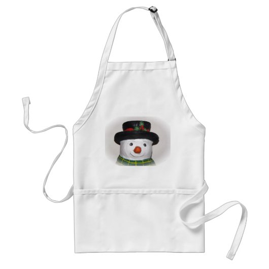 Tablier Apron Snowman Très Mignonne (Devant)