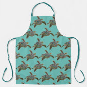 Tablier Apron - Tortues de mer (Recto)