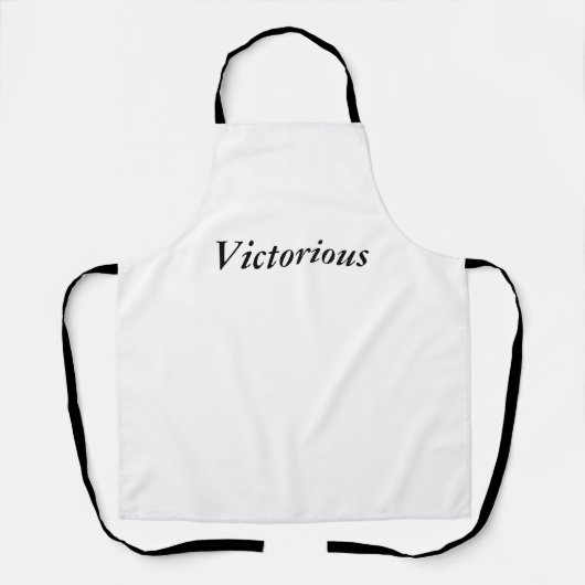 Tablier Apron victorieux (Recto)
