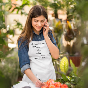 Tablier Apron votre conception ou téléchargement de photo