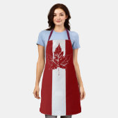 Tablier Aprons Canada Cool Retro Canada Aprons souvenirs (Porté)