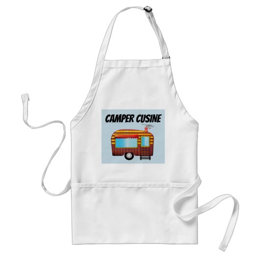 TABLIER APRONS CUISINE CAMPING TRAILER (Devant)