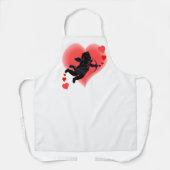 Tablier Aprons d'Amour Cupidé Aprons de Baisers de Saint V (Recto)