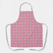 Tablier Aprons de l'amour et des baisers Valentine's Kisse (Recto)
