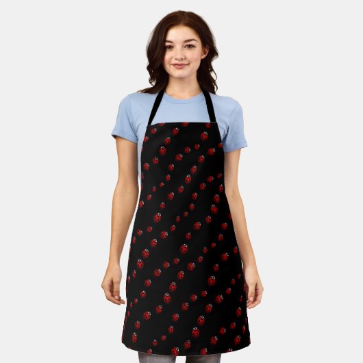 Tablier Aprons Ladybug/Ladybird Apron (Porté)