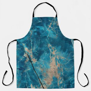 Tablier Aqua ton en marbre onyx