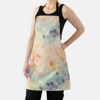 Tablier Aquarelle Abstraite Pastel Douce