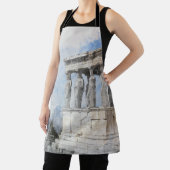 Tablier Aquarelle Antique Athènes Grèce Apron - Historique (Insitu)