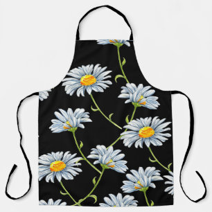 Tablier Aquarelle. Arrière - plan floral sans couture