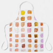 Tablier Aquarelle Artiste Terracotta (Recto)