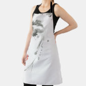 Tablier Aquarelle Beauté : Illustration de portrait fémini (Insitu)