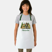 Tablier Aquarelle Bois Forêt Animaux Arbres (Insitu)