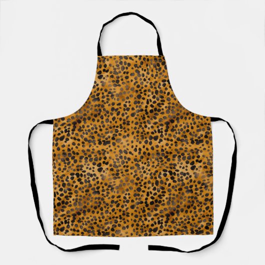 Tablier Aquarelle Cheetah Print (Recto)
