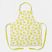 Tablier Aquarelle Citron Motif 2 (Recto)