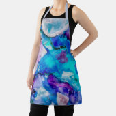 Tablier Aquarelle colorée Abstraction (Insitu)