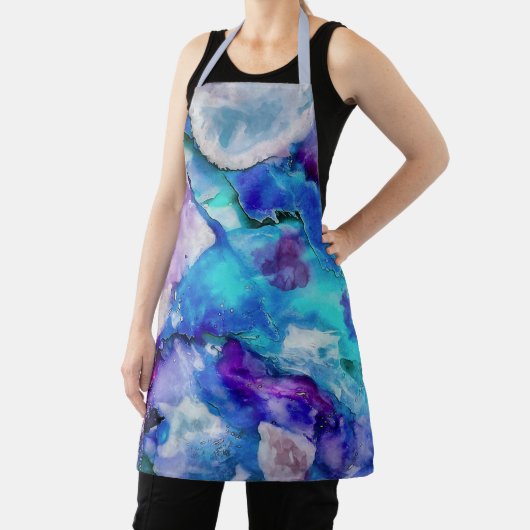 Tablier Aquarelle colorée Abstraction (Insitu)