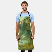 Tablier Aquarelle de peinture de forêt (Porté)