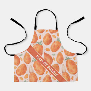 Tablier Aquarelle de pomme de terre douce Motif coloré