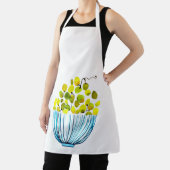 Tablier Aquarelle de raisins fruits mignons (Insitu)