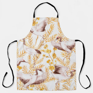 Tablier Aquarelle dessinée à la main sans couture motif av