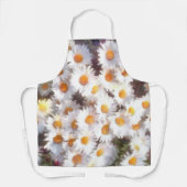 Tablier Aquarelle du Fleur sauvage de marguerite (Recto)