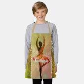 Tablier Aquarelle élégante Ballerina (Porté)