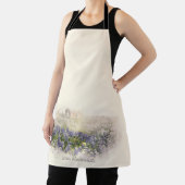 Tablier Aquarelle esquissée du champ Bluebonnet (Insitu)