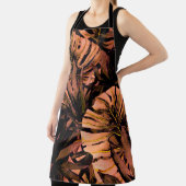 Tablier Aquarelle feuille tropicale, maillot de bain sans  (Insitu)