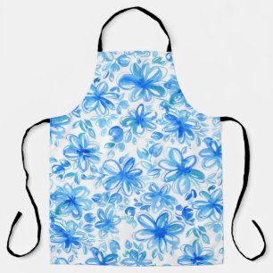 Tablier Aquarelle Floral Chintz Motif mignon