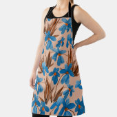 Tablier Aquarelle Floral Été Imprimer Motif (Insitu)
