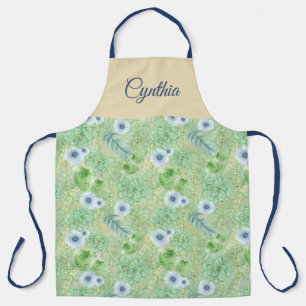 Tablier Aquarelle Florale sur toute impression personnalis