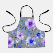 Tablier Aquarelle Harmonie florale - Pat botanique sans jo (Recto)