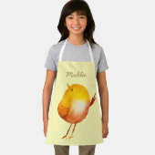 Tablier Aquarelle jaune mignon (Insitu)