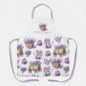 Tablier Aquarelle Lavender Flower Shop (Recto)